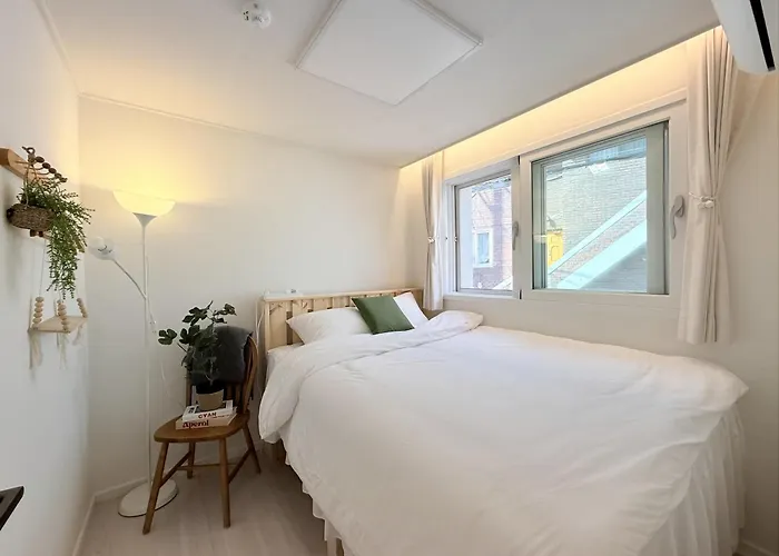 New L Hongdae 3br L 4 Queen Beds L 5min Walk アパート