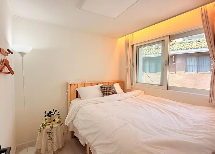 アパート New L Hongdae 3br L 4 Queen Beds L 5min Walk *
